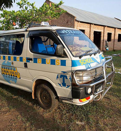 school bus in Africa